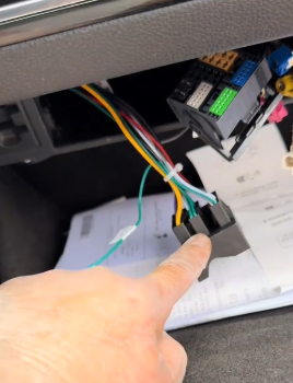 Étape 3, brancher le nouveau poste carpay